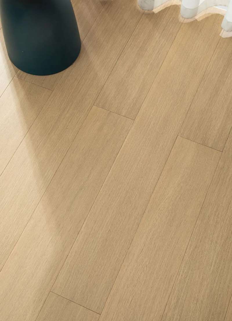 Light oak solid timber floor